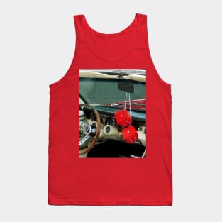 Cars - Red Fuzzy Dice in Converible Tank Top